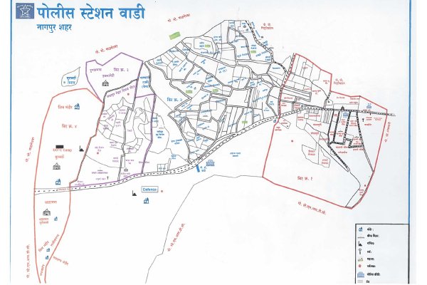 अधिकार क्षेत्र नकाशा